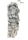 Geçici Zeus Kol Dövme Tattoo