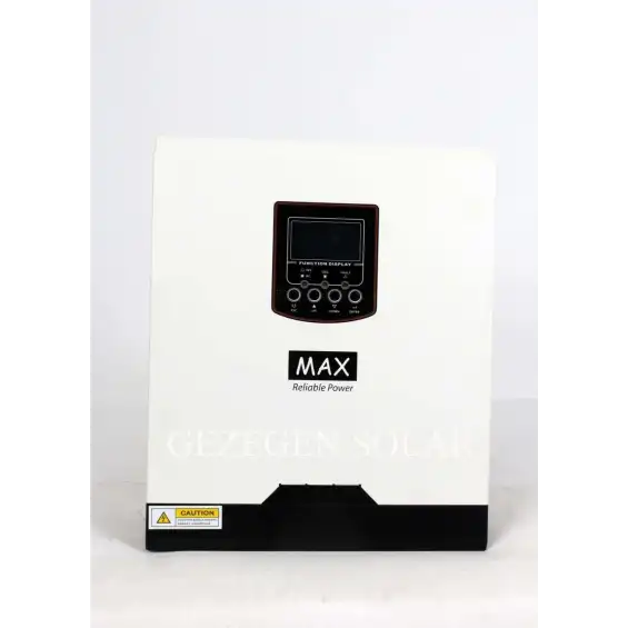 MAX 3000 VP Tam Sinüs İnverter 3 KVA-2400 Watt 24VDC + 50A Charger SSIN2400W
