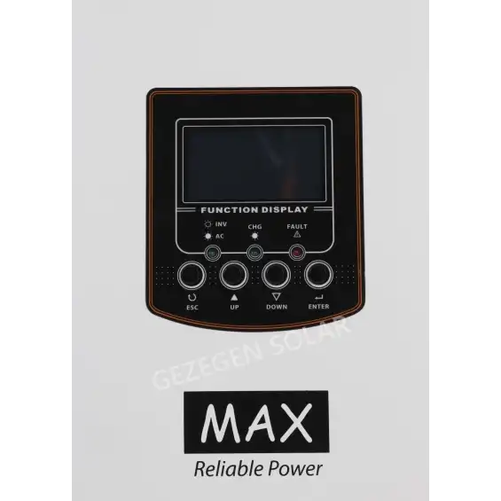 MAX 3000 VP Tam Sinüs İnverter 3 KVA-2400 Watt 24VDC + 50A Charger SSIN2400W