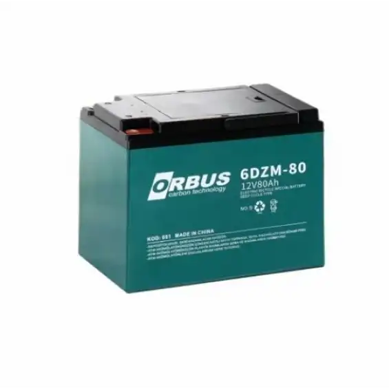 ORBUS 12V 80AH ELEKTRİKLİ BİSİKLET AKÜSÜ