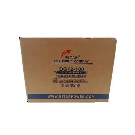 Ritar 100 Ah Jel Akü Deep Cycle Derin Döngü