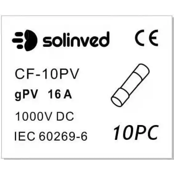 Solinved 16A Solar PV DC Sigorta