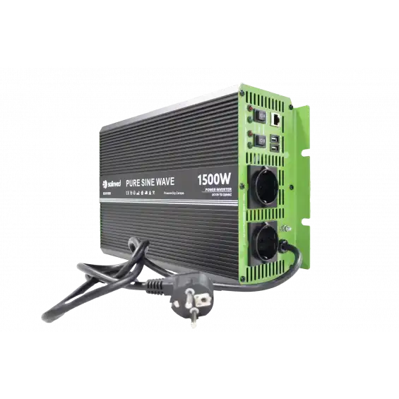 Solinved SLVU Serisi 1500W Tam Sinüs UPS Şarjlı İnverter 12V