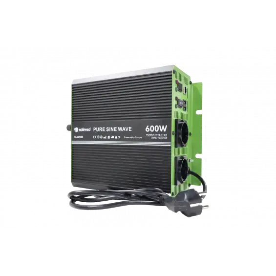 Solinved SLVU Serisi 600W Tam Sinüs UPS Şarjlı İnverter 12V