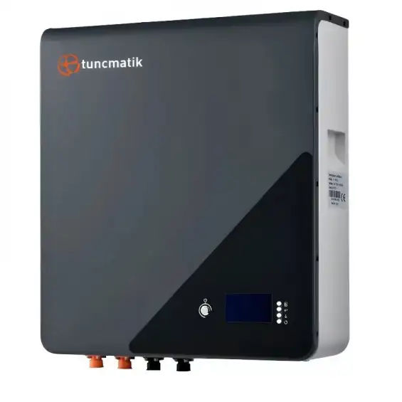 Tunçmatik 5KW 100Ah 51.2 Volt Lityum Demir Fosfat Akü - Paralellenebilir LCD Ekran Batarya