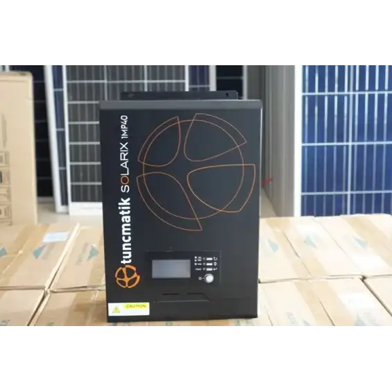 TUNÇMATİK SOLARİX 1KW MPPT 40A AKILLI İNVERTER – 12V DC