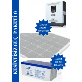 Kesintisiz Güç Kaynağı Paketi 1000 w Çıkış - 1,8 Kva Yedekleme