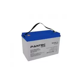 Pantec 100 Amper Jel Akü DE 12-100 Serisi % 50 1300 Cycle