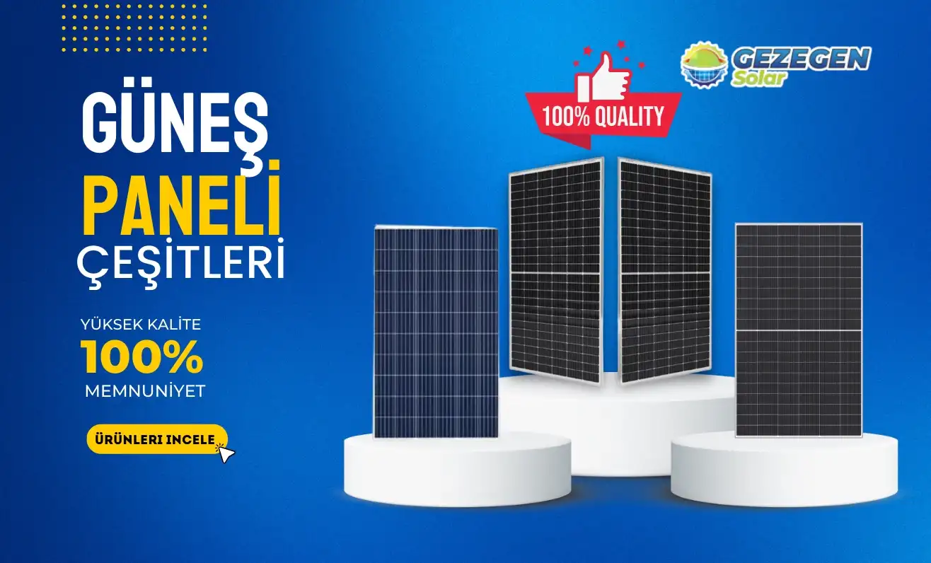 Güneş Paneli Çeşitleri