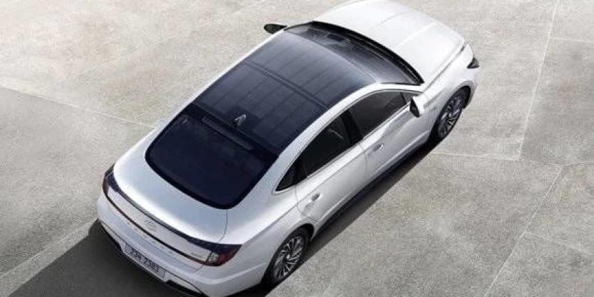 Solar Çatılı Hyundai Sonata Görücüye Çıktı