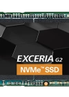 2TB KIOXIA EXCERIA NVMe M.2 3D 2100/1700MB/s LRC20Z002TG8