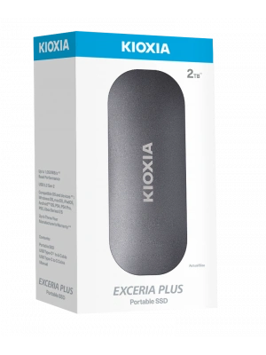 2TB KIOXIA EXCERIA PLUS G2 USB 3.2 1050/1000 MB/s LXD10S002TG8