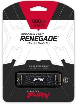500GB KINGSTON FURY Renegade M.2 NVMe PCIe 4.0 SFYRS/500G 7300/3900MB/s