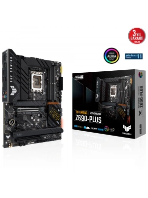 ASUS TUF GAMING Z690-PLUS DDR5 6000Mhz(OC) M.2 DP ATX 1700p