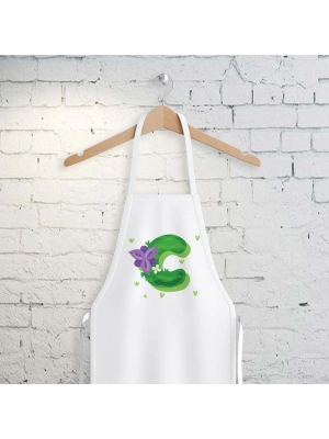 C Harfi Tasarımlı Mutfak Önlüğü