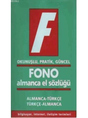 Fono Almanca El Sözlüğü; Okunuşlu, Pratik, Güncel
