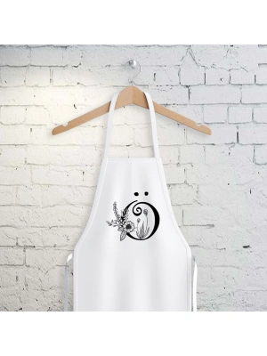 Ö Harfi Tasarımlı Mutfak Önlüğü