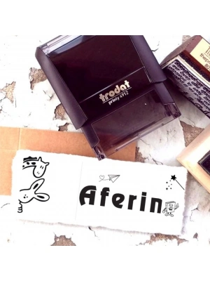 Özel Tasarım Öğretmen Aferin Kaşeleri - D5