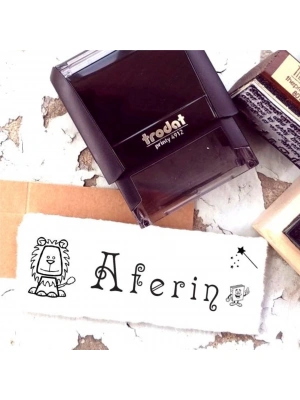 Özel Tasarım Öğretmen Aferin Kaşeleri - D6