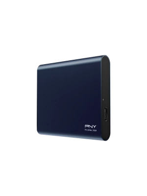 PNY Pro Elite Mavi 250 GB 880/900MB/s USB 3.2 Gen 2 Type-C Taşınabilir SSD (PSD0CS2060NB-250-RB)
