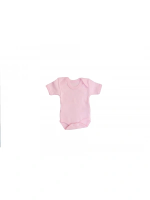 Sema Bebe Yarım Kol Badi (Body) - Pembe