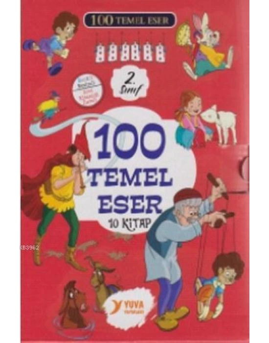 100 Temel Eser 2. Sınıf 10 Kitap Takım