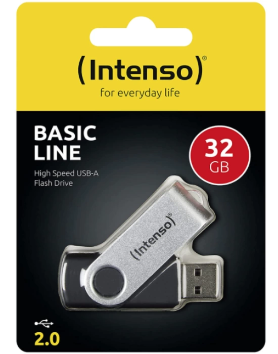 32GB USB2.0 3503480 Basic Line INTENSO