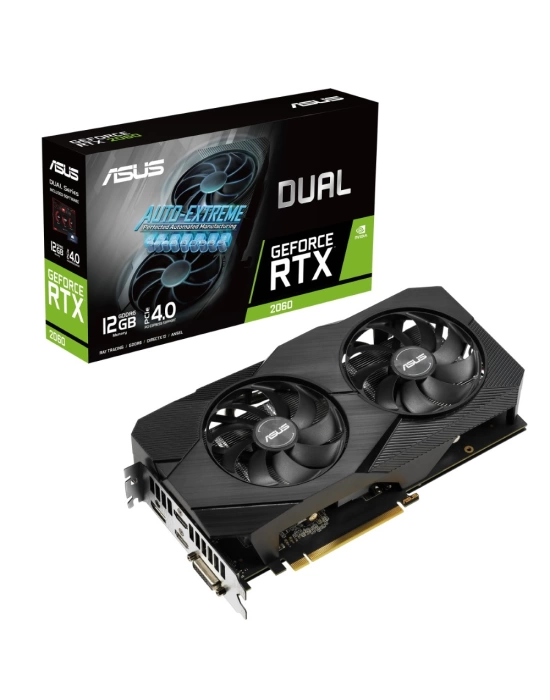 ASUS DUAL-RTX2060-12G-EVO 12GB GDDR6 HDMI DP 192BİT