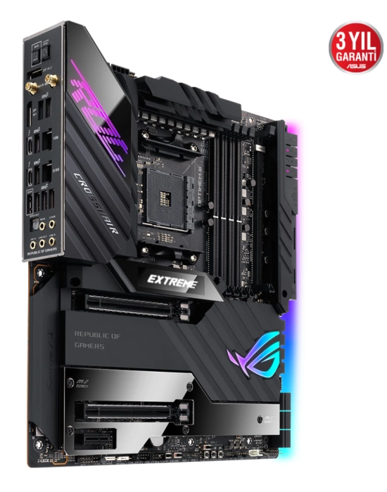 ASUS ROG CROSSHAIR VIII EXTREME X570 DDR4 4800Mhz(OC) E-ATX AM4