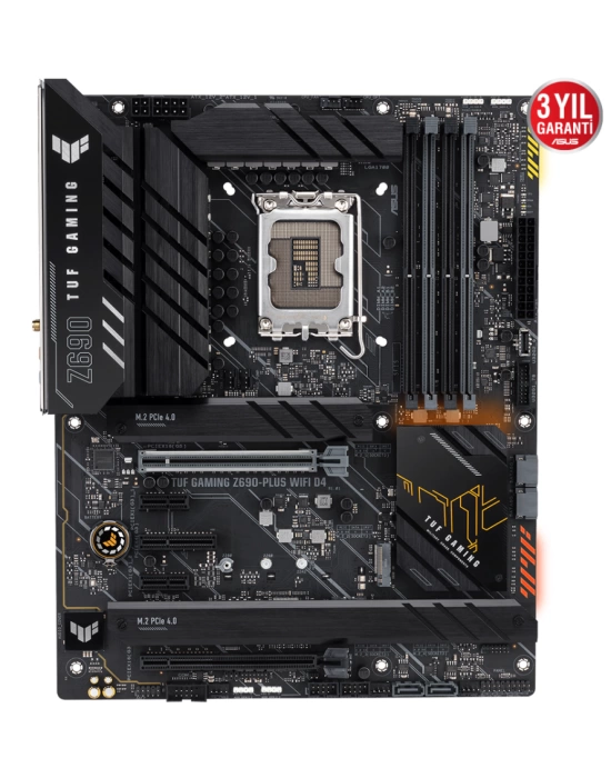 ASUS TUF GAMING Z690-PLUS WIFI D4 5333Mhz(OC) HDMI DP M.2 ATX 1700p