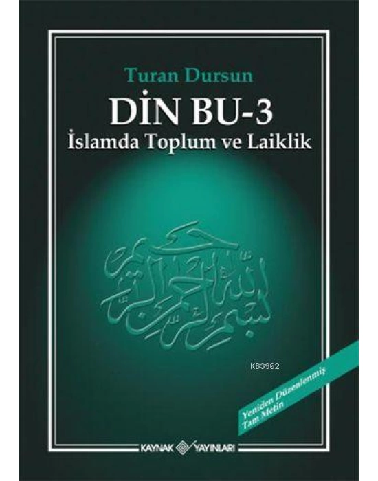Din Bu - 3; İslamda Toplum ve Laiklik