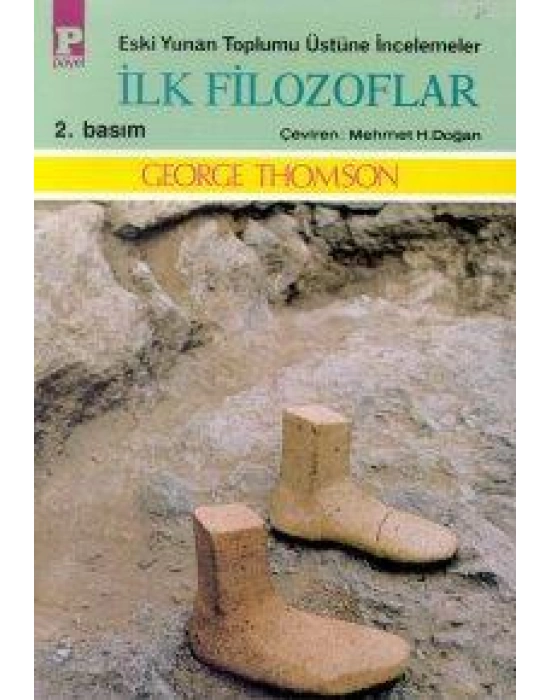 İlk Filozoflar; Eski Yunan Toplumu Üstüne İncelemeler