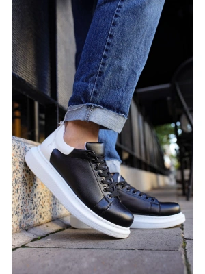 CH256 BT  Erkek Ayakkabı SİYAH/BEYAZ