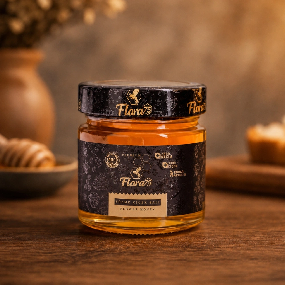 Süzme Çiçek Balı 350g