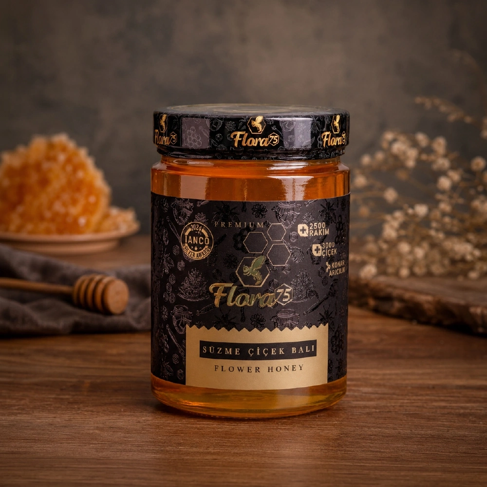 Süzme Çiçek Balı 500g