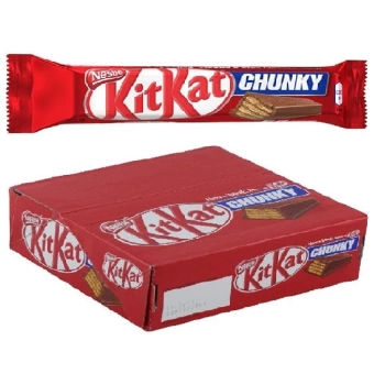 Nestle Kitkat Chunky Çikolatalı Gofret 12 Adet 38 gr