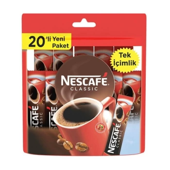 Nescafe Classic Kahve 20li Paket 2 gr