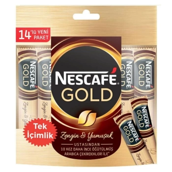 Nescafe Gold Kahve 14lü Paket 2 gr