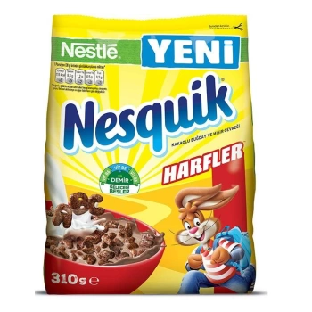 Nestle Nesquik Harfler Mısır Gevreği 310 gr