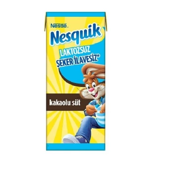 Nestle Nesquik Şekersiz Kakaolu Süt 180 ml