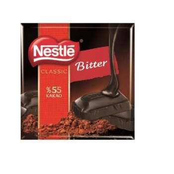 Nestle Classic Bitter Kare 6 Lı 60 Gr