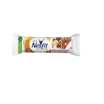 Nestle Nesfit Muzlu Çikolatalı Tam Tahıllı Bar 16 Lı 23.5 Gr
