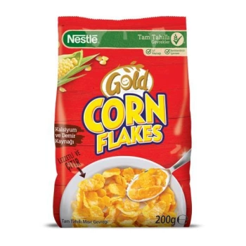 Nestle Gold Corn Flakes Mısır Gevreği 200 G 1 Adet