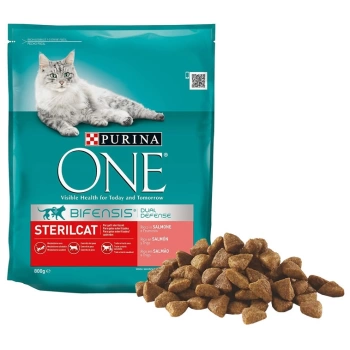 Purina One Somonlu Kısırlaştırılmış Yetişkin Kedi Maması 800 Gr