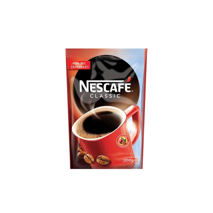 Nestle Nescafe Classic Kahve Eko Paket 200 gr