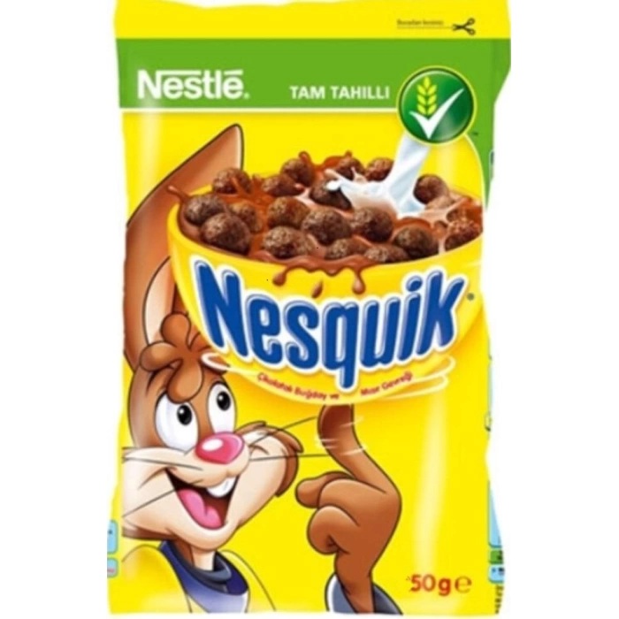 Nestle Nesquik Tam Tahıllı Mısır Gevreği 50 gr