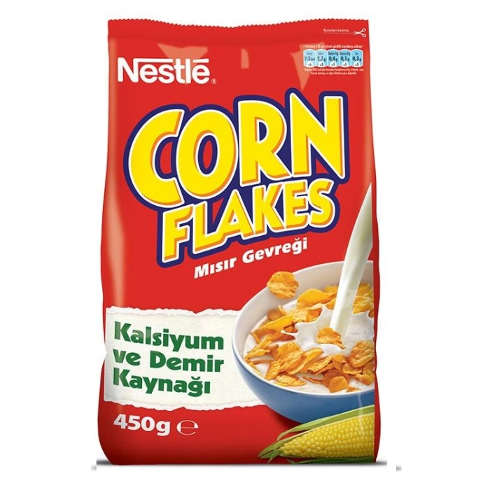 Nestle Corn Flakes Mısır Gevreği 450gr