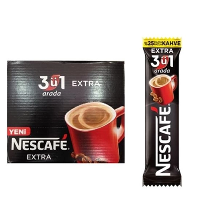 Nestle Nescafe 3ü1 Arada Extra Hazır Kahve 48Lİ 16,5g