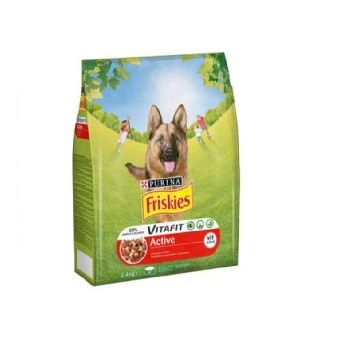 Friskies Active Etli Köpek Maması 2.4 Kg