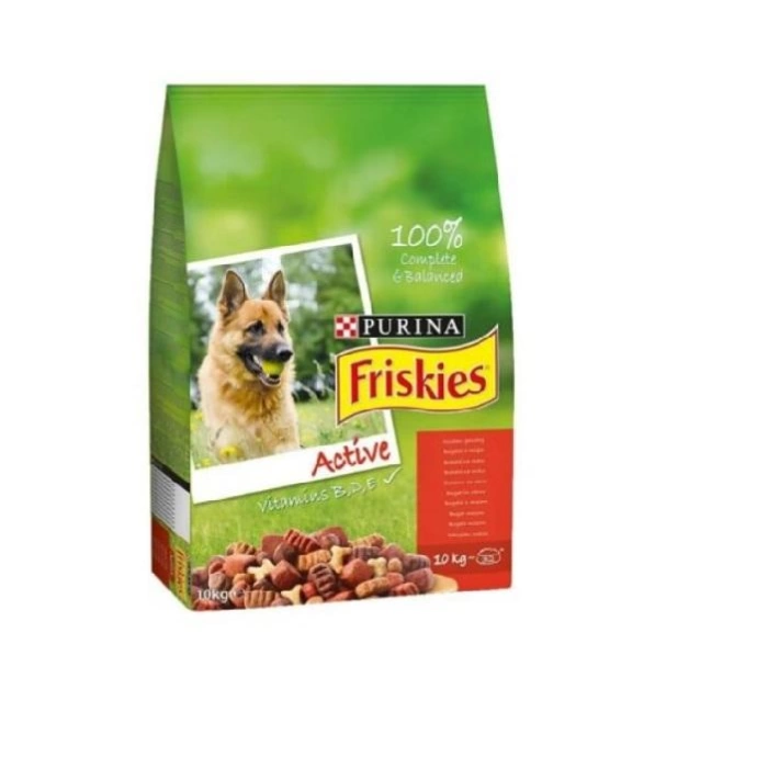 Friskies Active Etli Yetişkin Köpek Maması 10 Kg